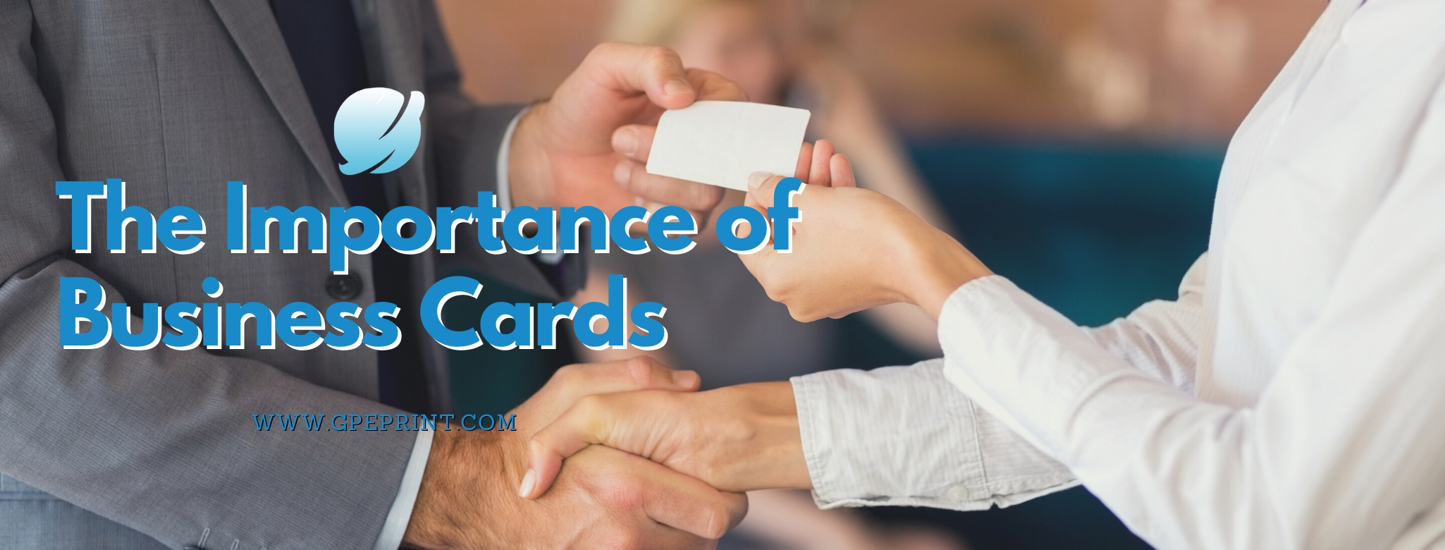 importance of business cards reading